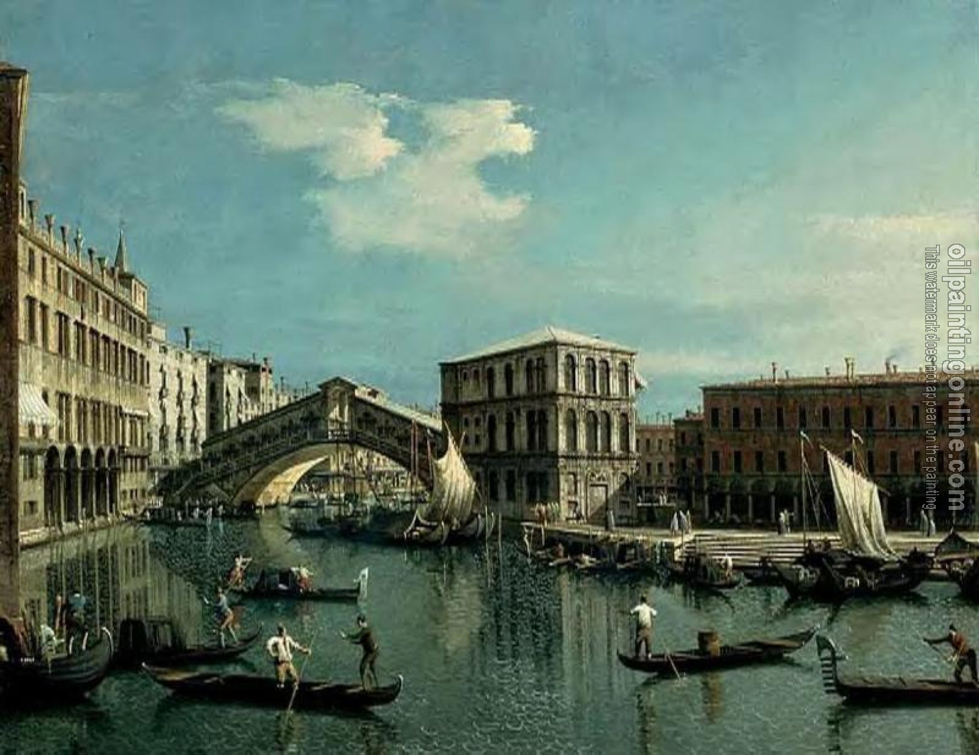 Canaletto - Il Ponte di Rialto